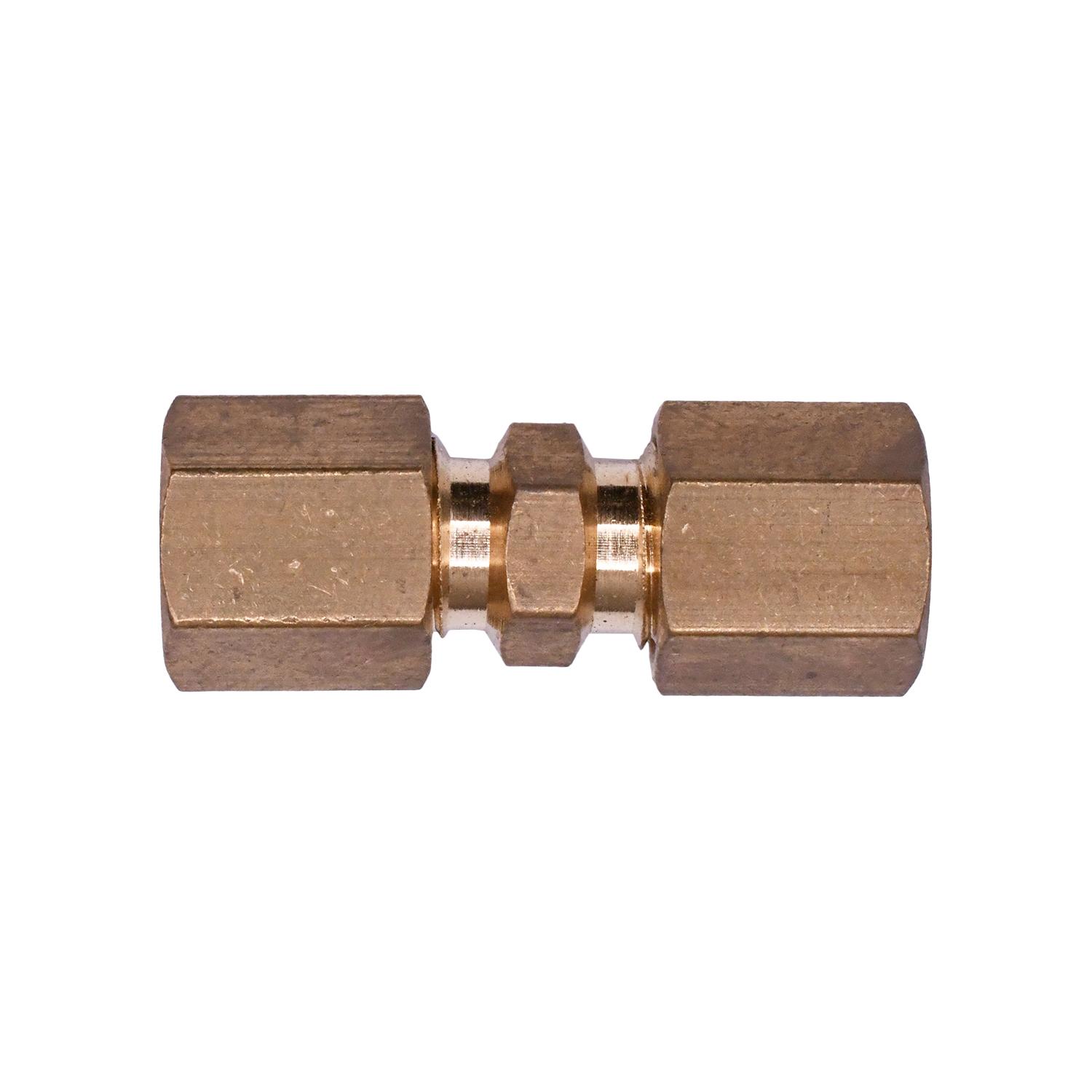Brass Compression Union 1/8" Tube Size