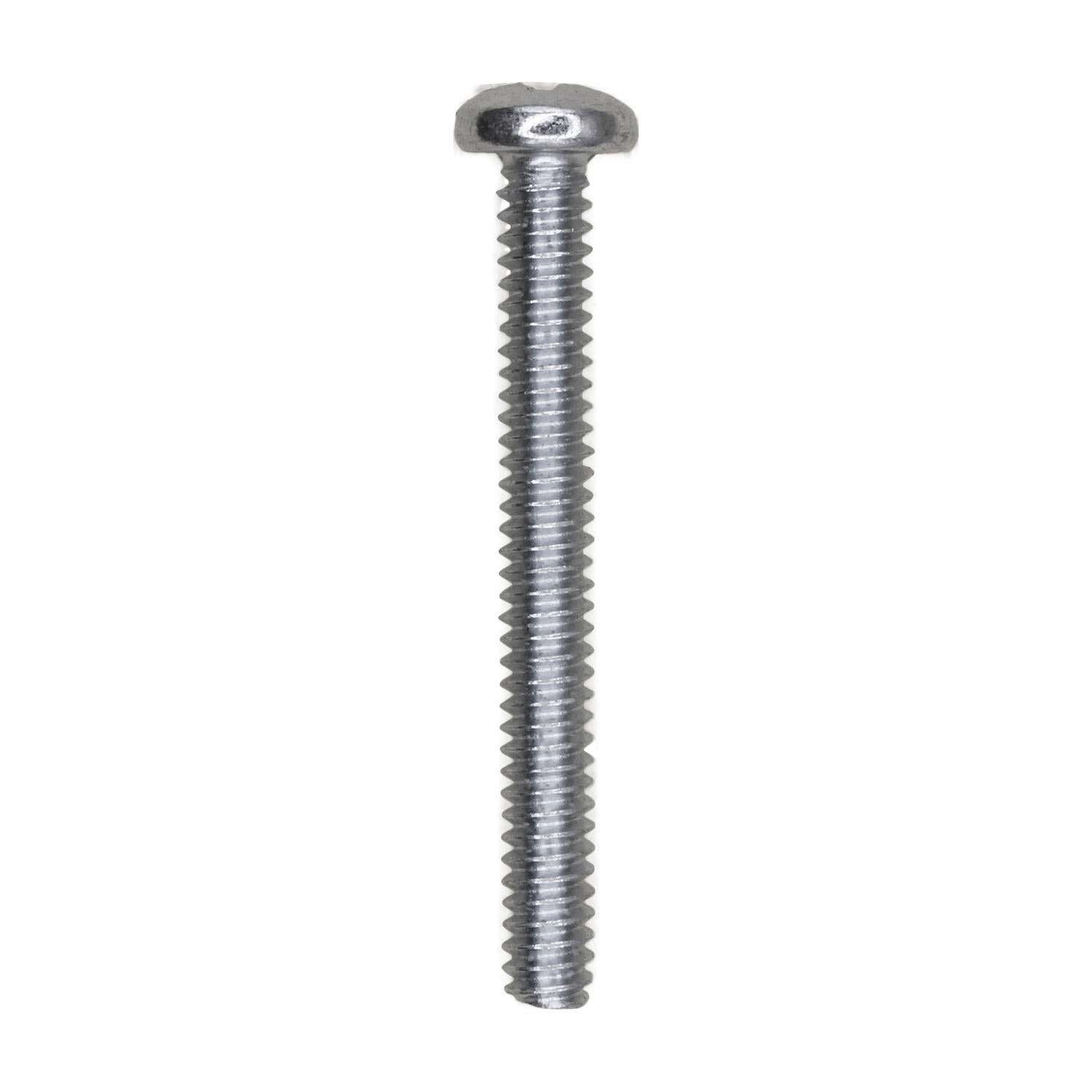 6-32 x 1-1/4" Phillips Pan Head Machine Screw Zinc