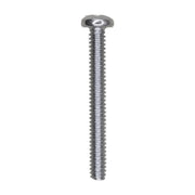 6-32 x 1-1/4" Phillips Pan Head Machine Screw Zinc