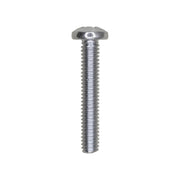 8-32 x 1" Phillips Pan Head Machine Screw Zinc