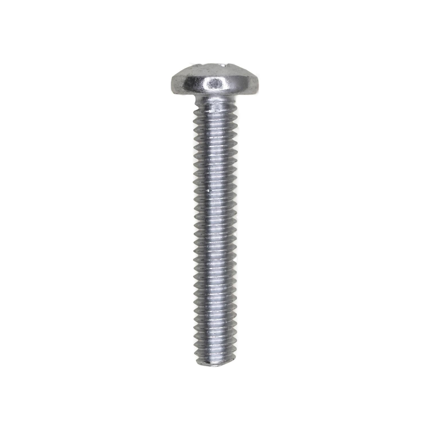 8-32 x 1" Phillips Pan Head Machine Screw Zinc