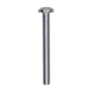 8-32 x 1-1/2" Phillips Pan Head Machine Screw Zinc