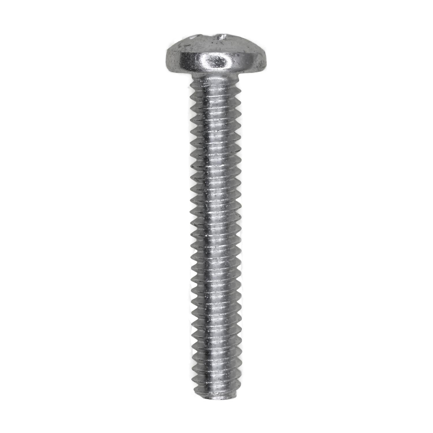 10-24 x 1-1/4" Phillips Pan Head Machine Screw Zinc
