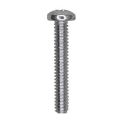 10-24 x 1-1/4" Phillips Pan Head Machine Screw Zinc