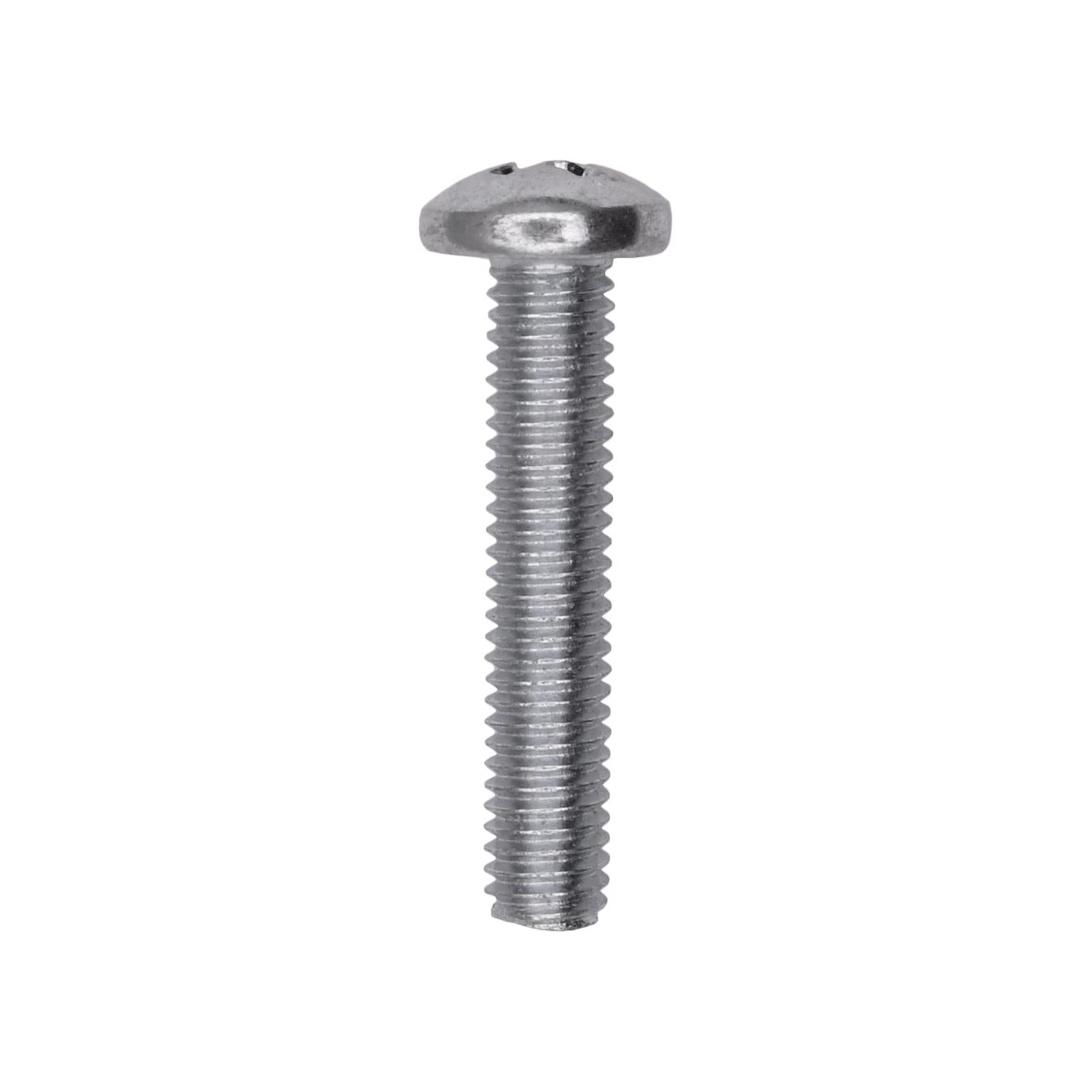 10-32 x 1" Phillips Pan Head Machine Screw Zinc