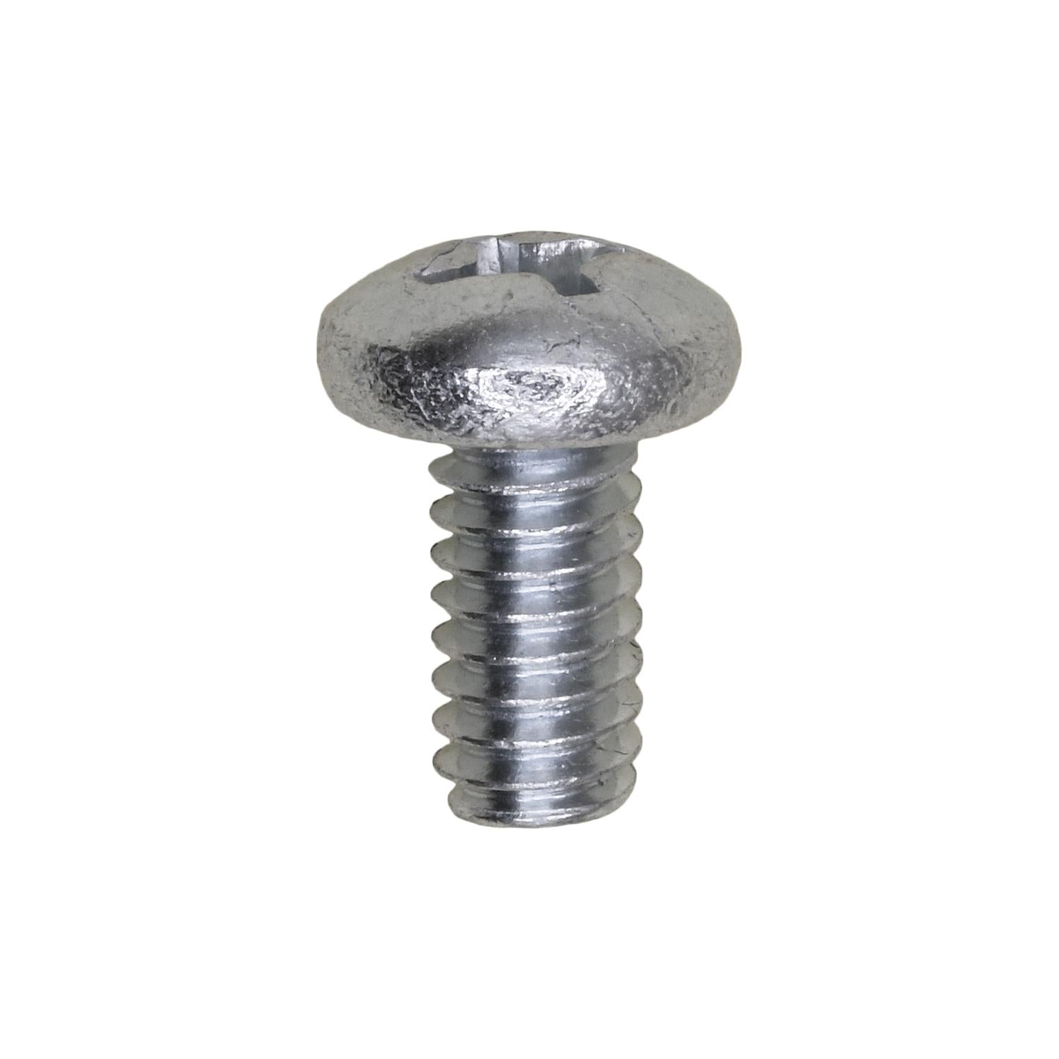 1/4"-20 x 1/2" Phillips Pan Head Machine Screw Zinc