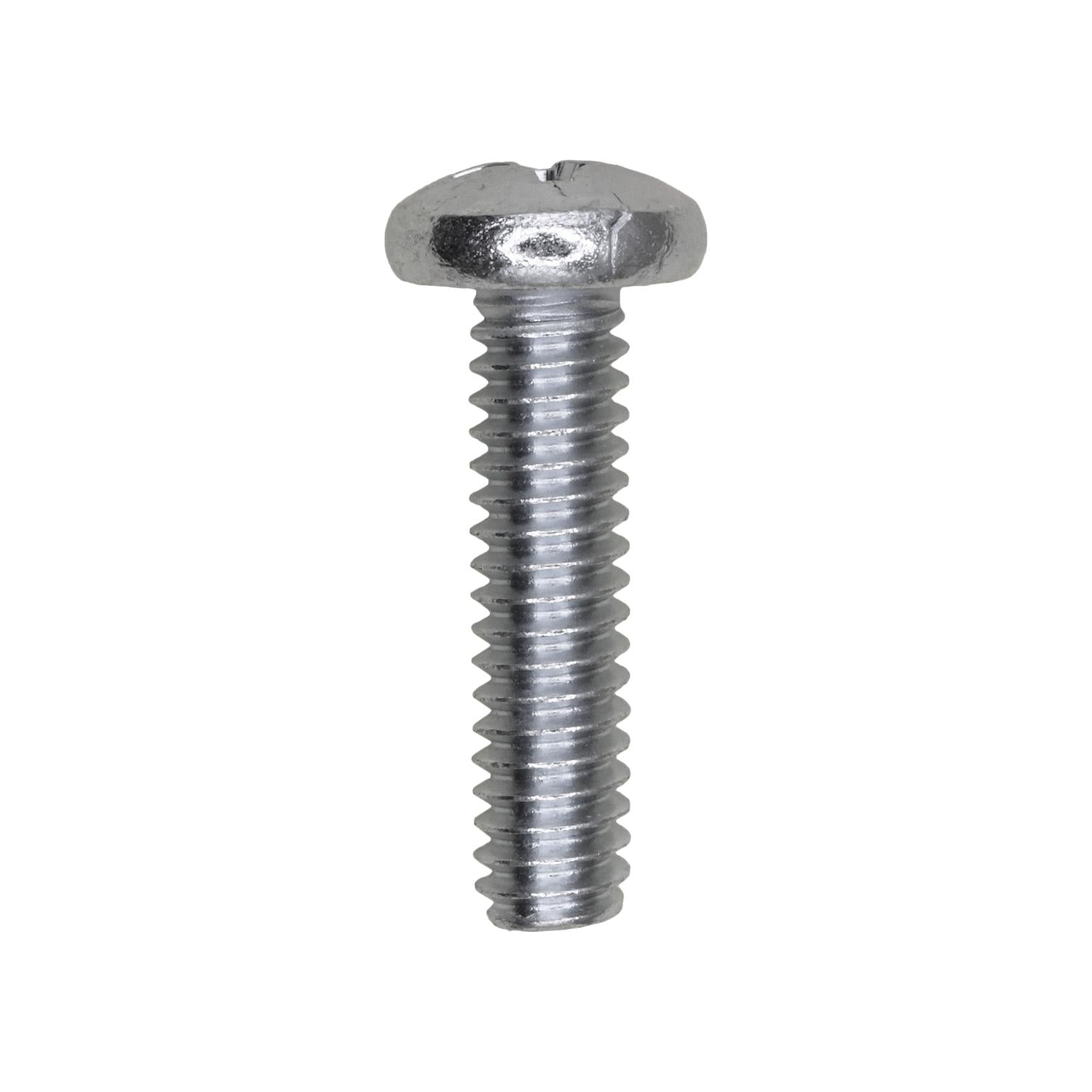 1/4"-20 x 1" Phillips Pan Head Machine Screw Zinc