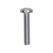 1/4"-20 x 1-1/4" Phillips Pan Head Machine Screw Zinc