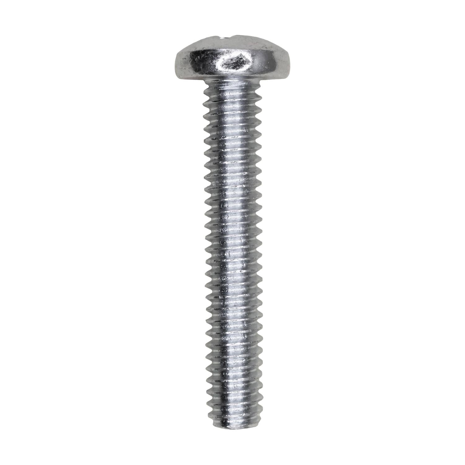 1/4"-20 x 1-1/2" Phillips Pan Head Machine Screw Zinc