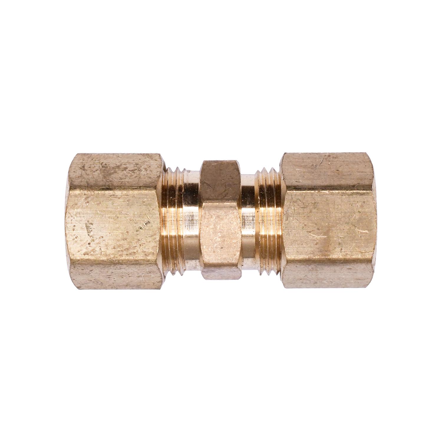 Brass Compression Union 3/8" Tube Size