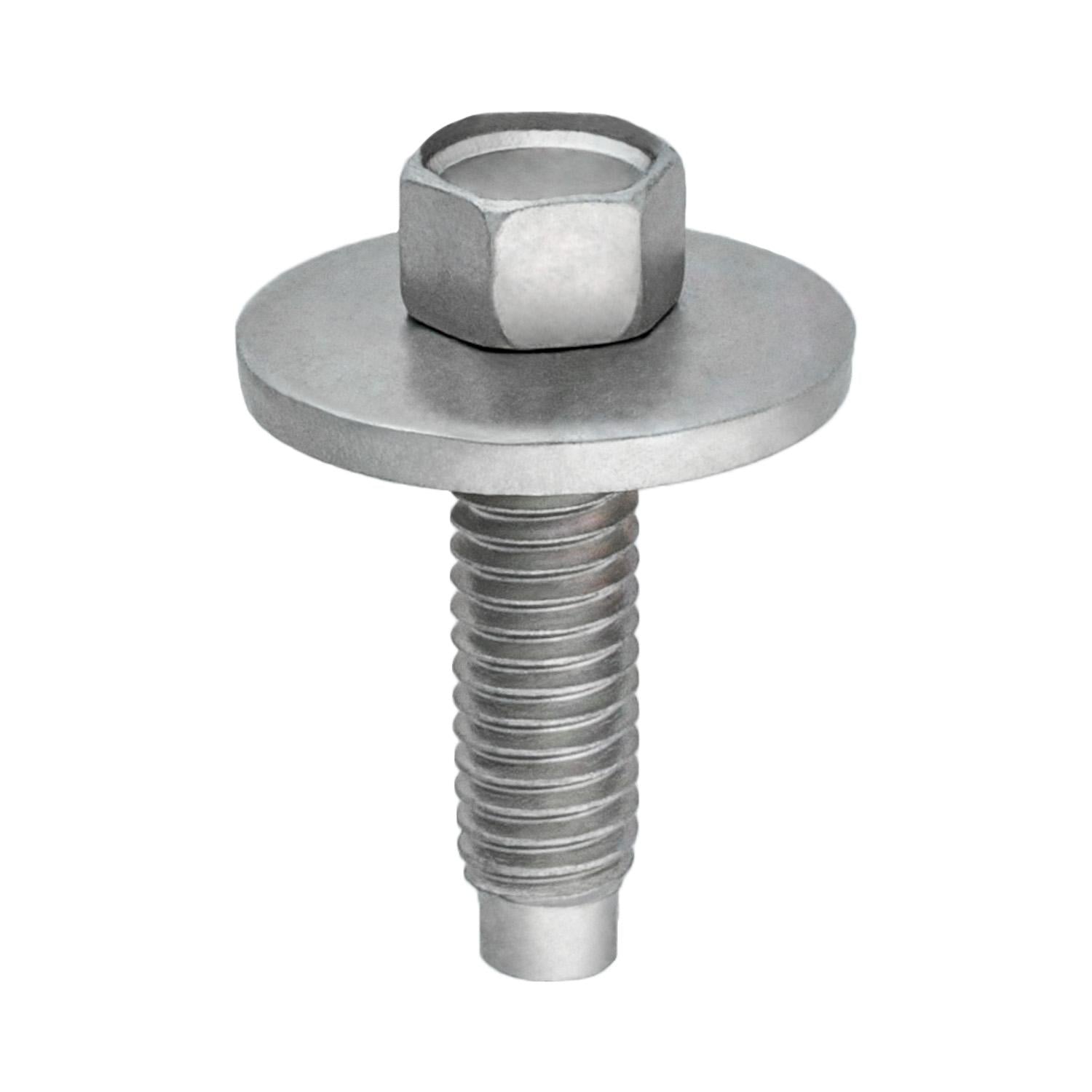 Hex Head Sems Body Bolt Zinc M6-1.0 x 22.5mm