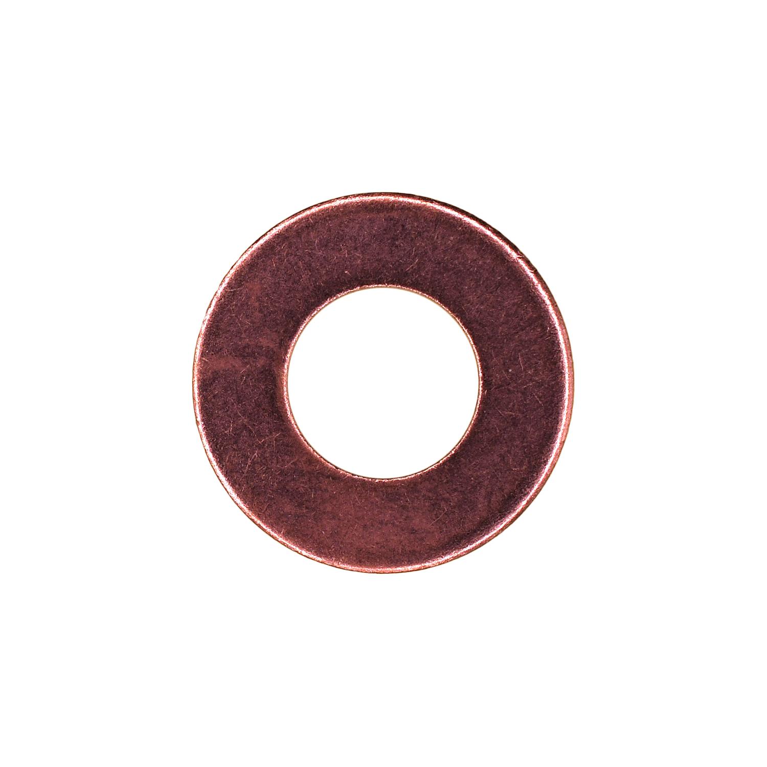 Copper Washer 3/8" Inside Diameter 3/4" O.D. 1/16" Thick