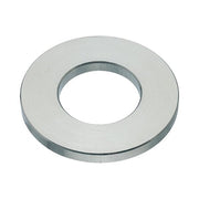 Flat Washer, For Screw Size 1 in ,Steel Zinc-Plated Finish