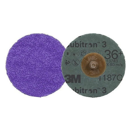Quick-Change Disc, Ceramic,2 In Diameter., PK50