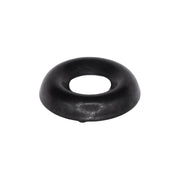 #6 Countersunk Brass Finish Washer Black Zinc