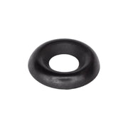 #10 Countersunk Brass Finish Washer Black Zinc