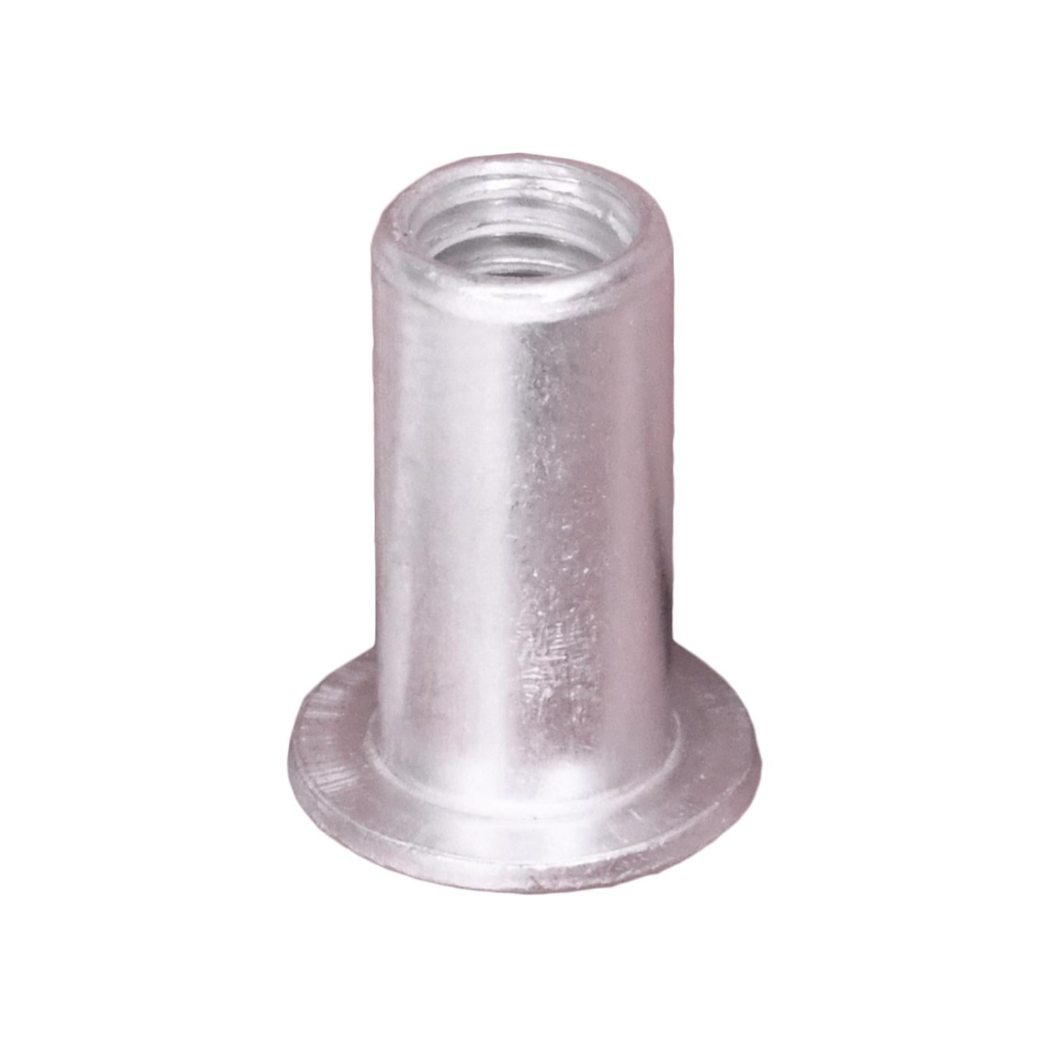 Large Flange Thin Sheet Aluminum Nutsert 8-32 Threads
