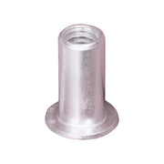 Large Flange Thin Sheet Aluminum Nutsert 8-32 Threads