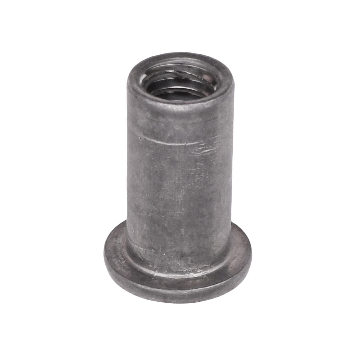 Large Flange Thin Sheet Aluminum Nutsert 1/4"-20 Threads
