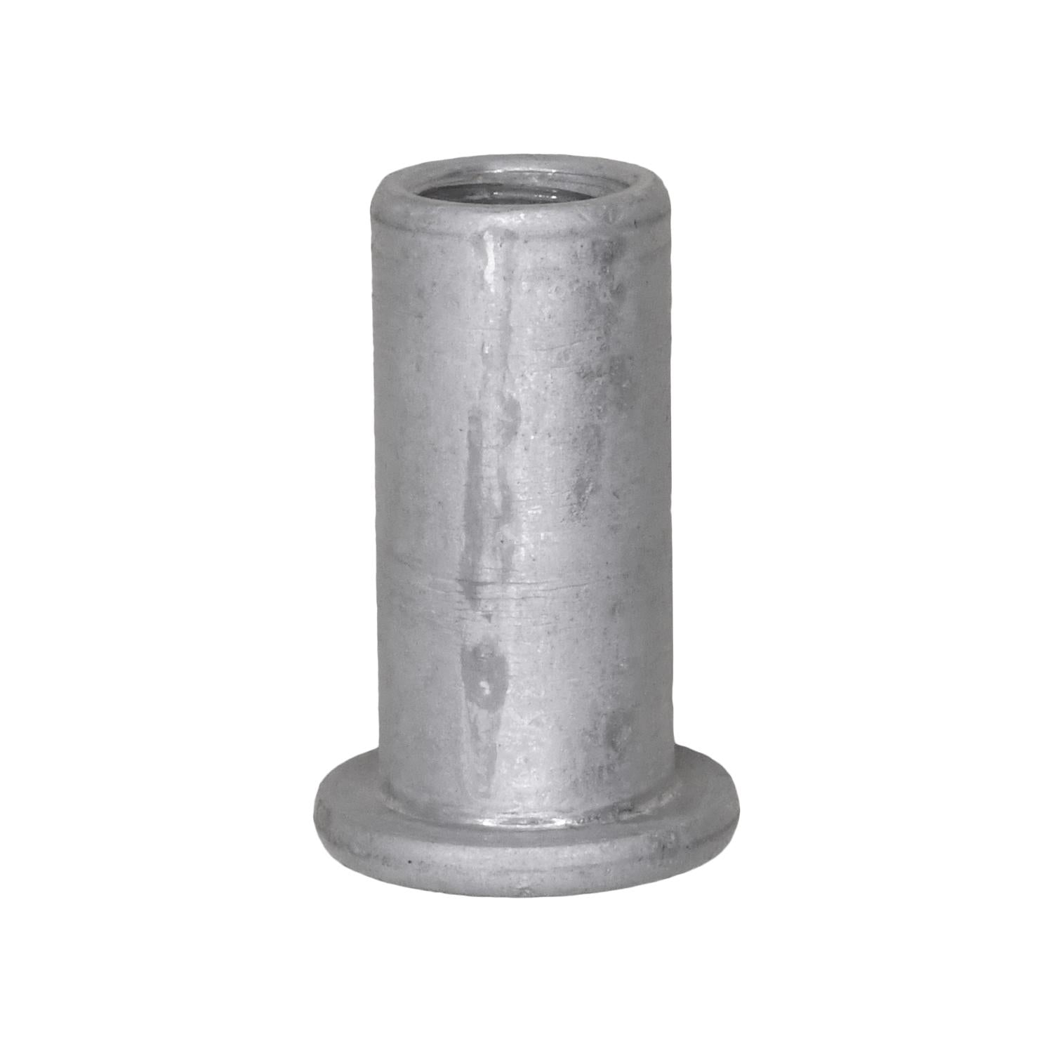 Large Flange Thin Sheet Aluminum Nutsert 1/4"-20 Threads