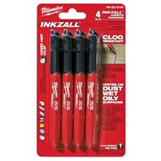 InkIndustrialMarker,Black,Bullet,PK4