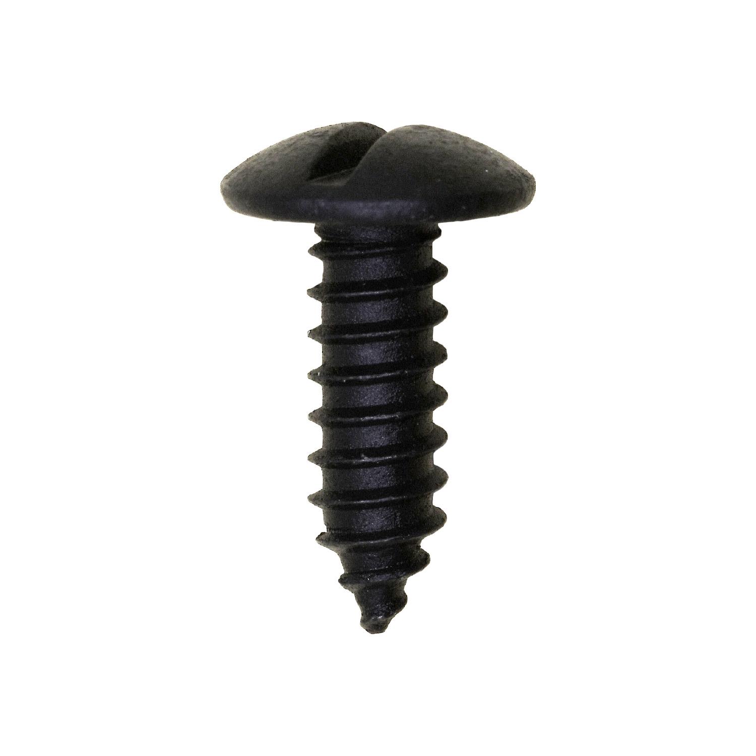 Slotted Truss Head License Plate Screw #14 x 3/4"