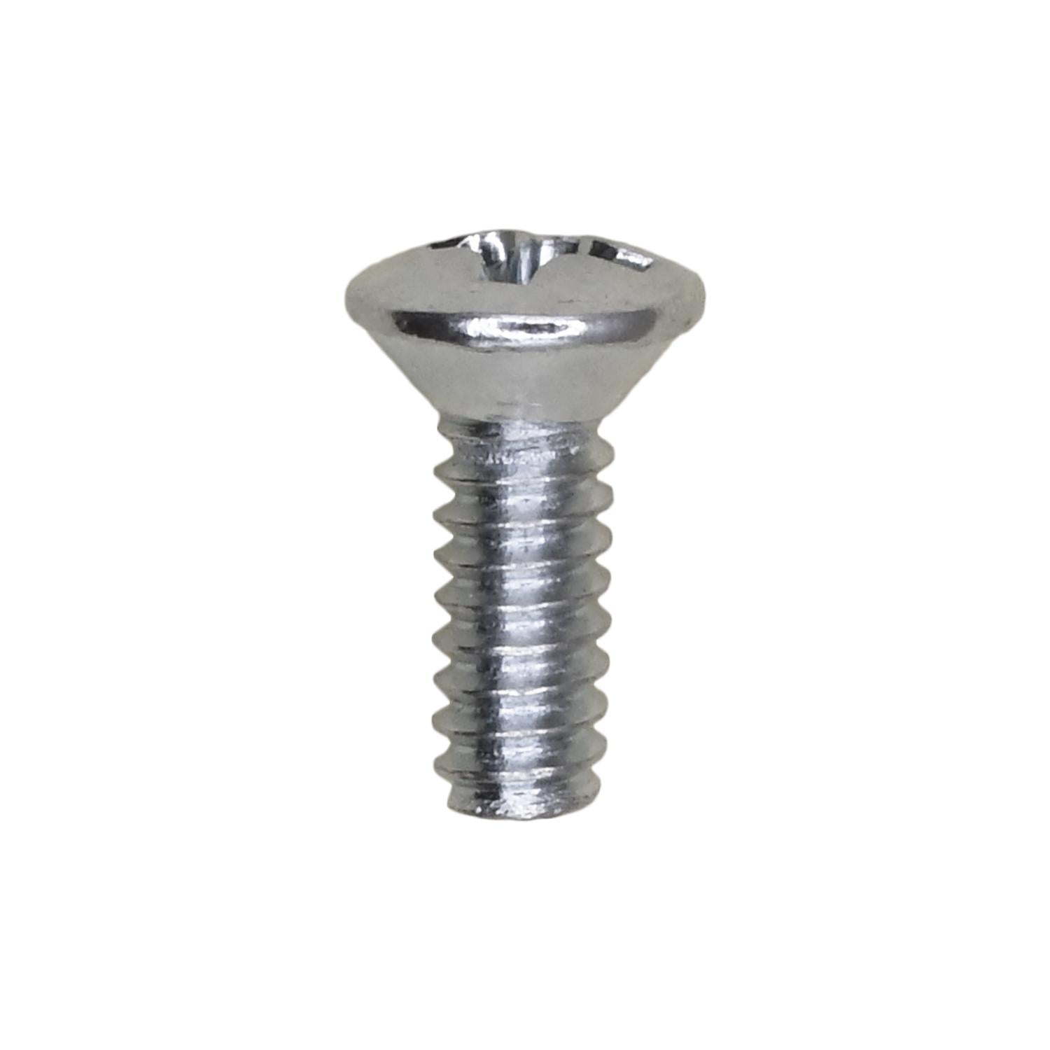 Phillips Oval Head Machine Screw 6-32 x 3/8"