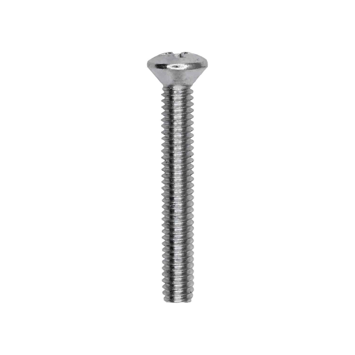 Phillips Oval Head Machine Screw 8-32 x 1-1/4"