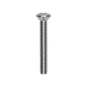 Phillips Oval Head Machine Screw 8-32 x 1-1/4"