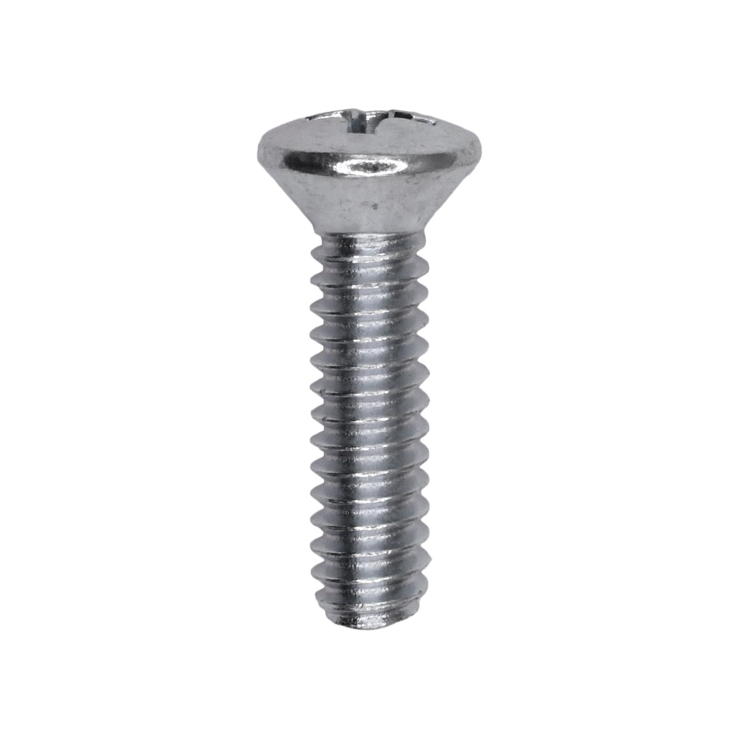 Phillips Oval Head Machine Screw 10-24 x 3/4"
