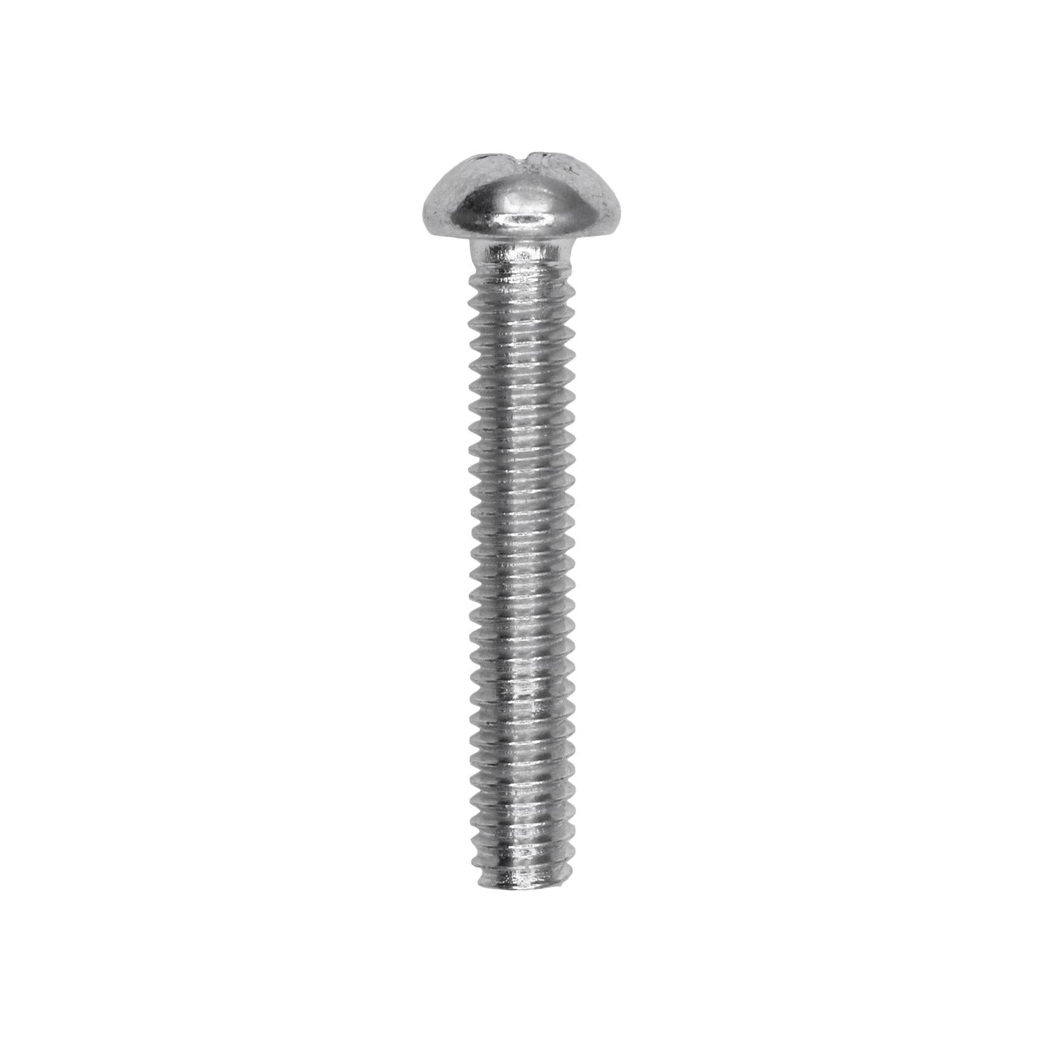 Phillips Round Head Machine Screw 8-32 x 1