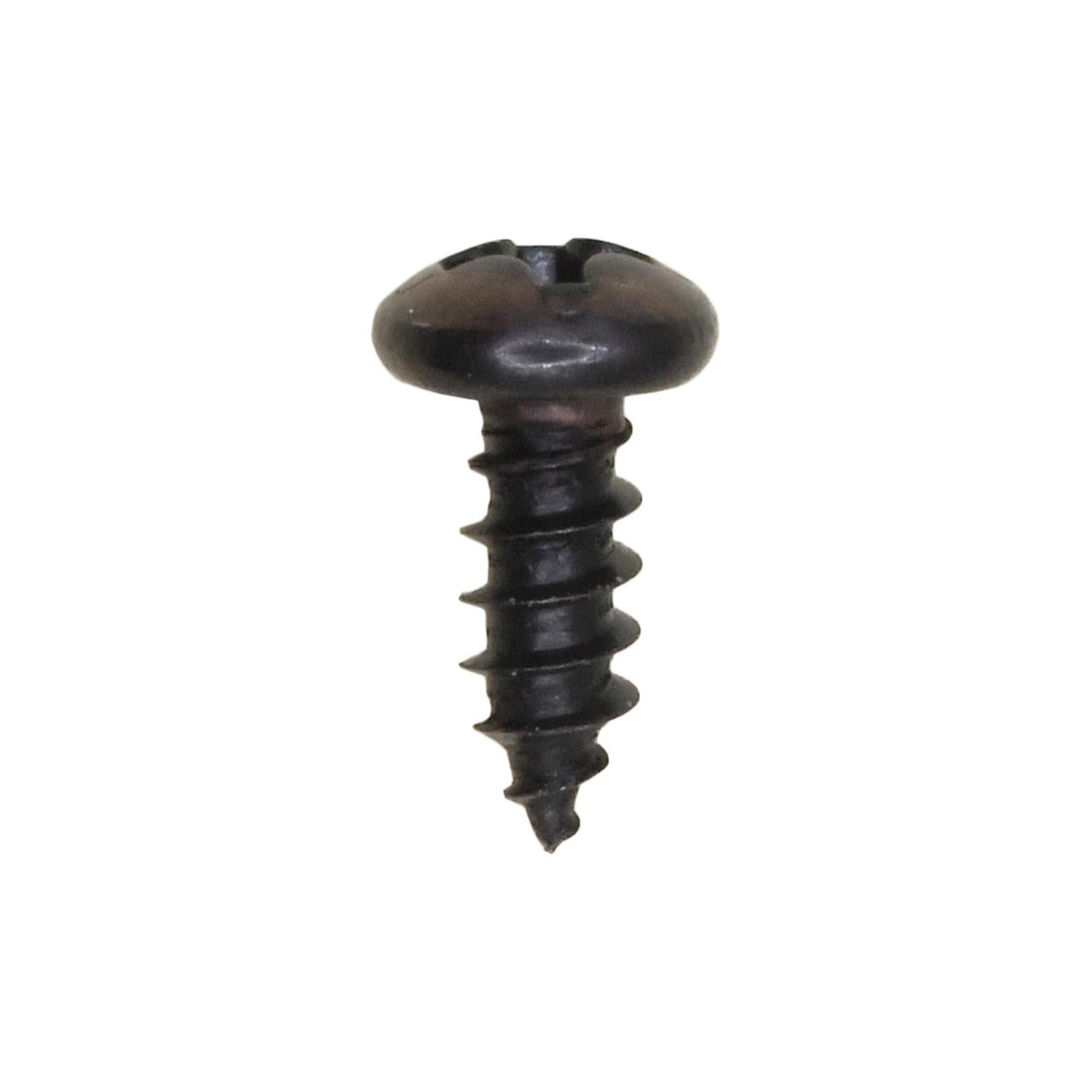 Phillips Pan Head Tapping Screw #6 x 3/8" Black Oxide
