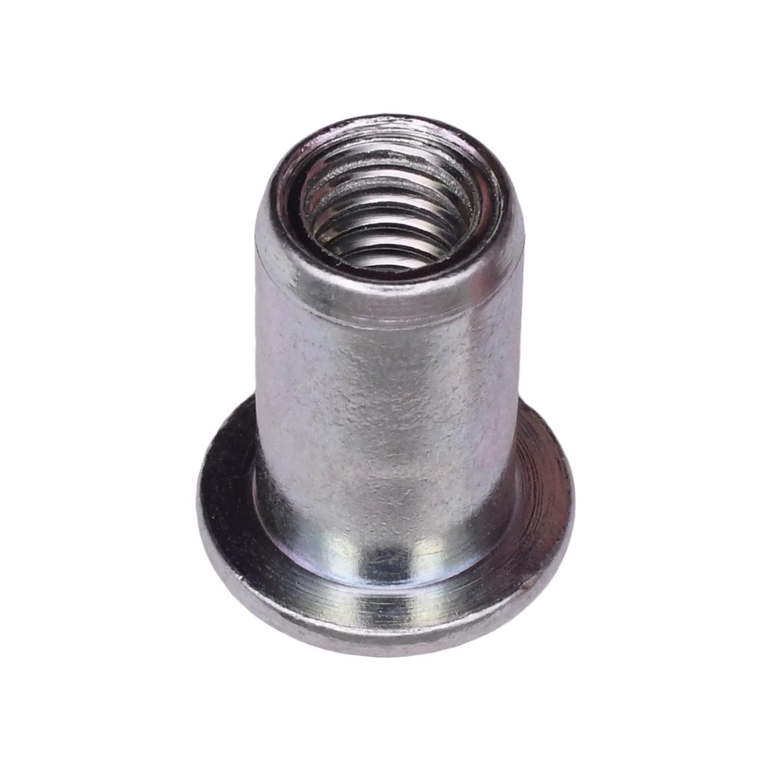 Large Flange Thin Sheet Nutsert 6mm-1.0 Zinc