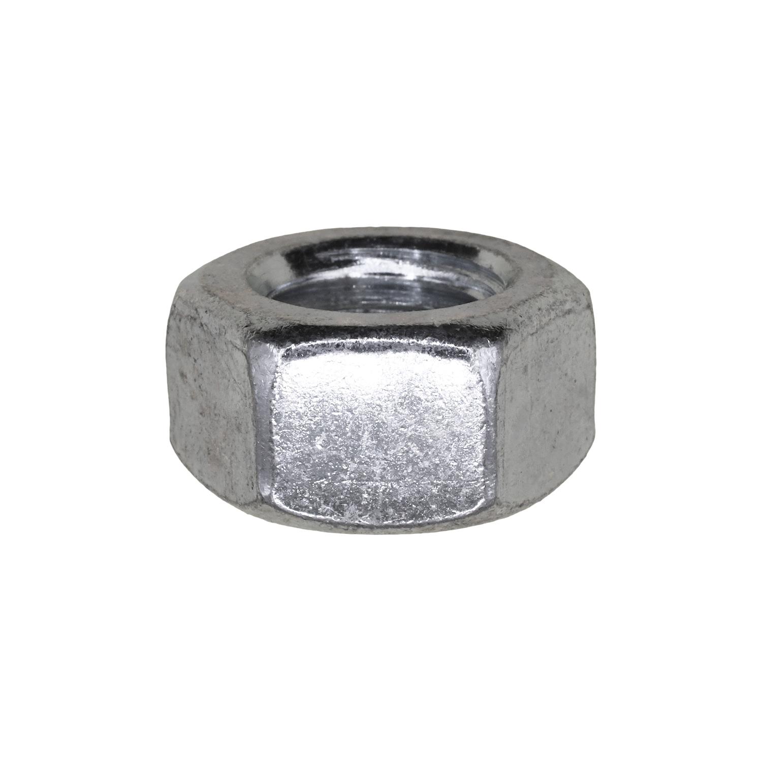 Grade 5 Hex Nut 9/16"-12 USS Thread Size Zinc