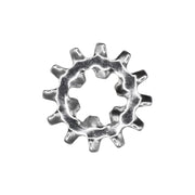 Interior/Exterior Combination Lock Washer #8 Zinc