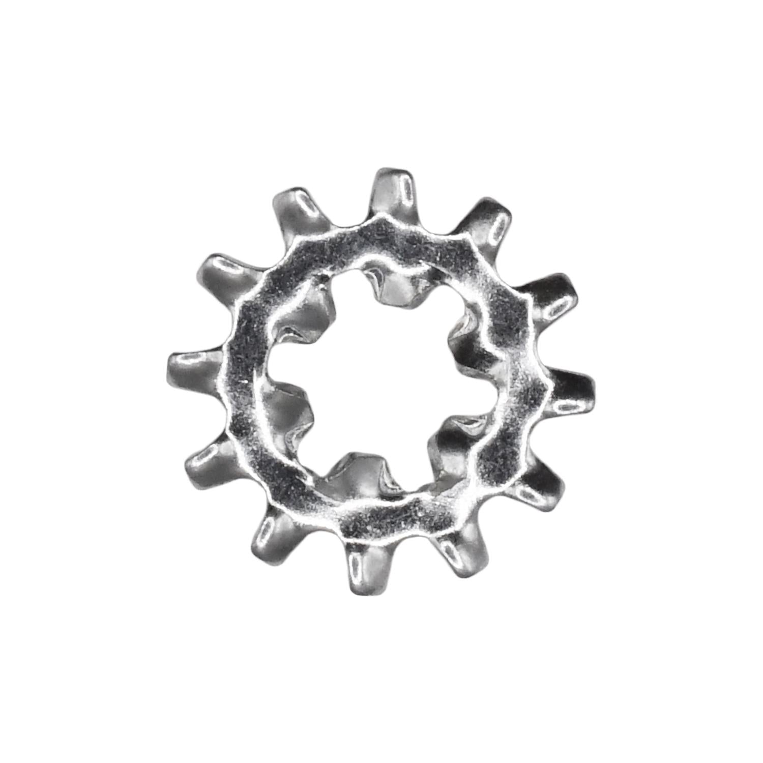 Interior/Exterior Combination Lock Washer #8 Zinc