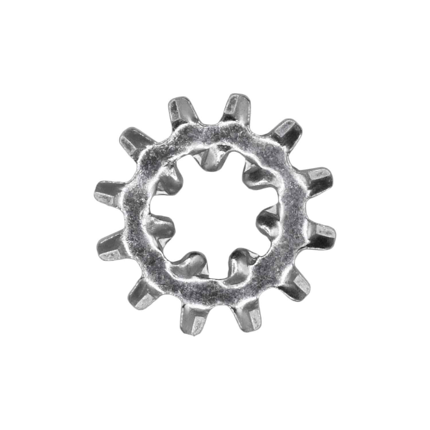 Interior/Exterior Combination Lock Washer #10 Zinc