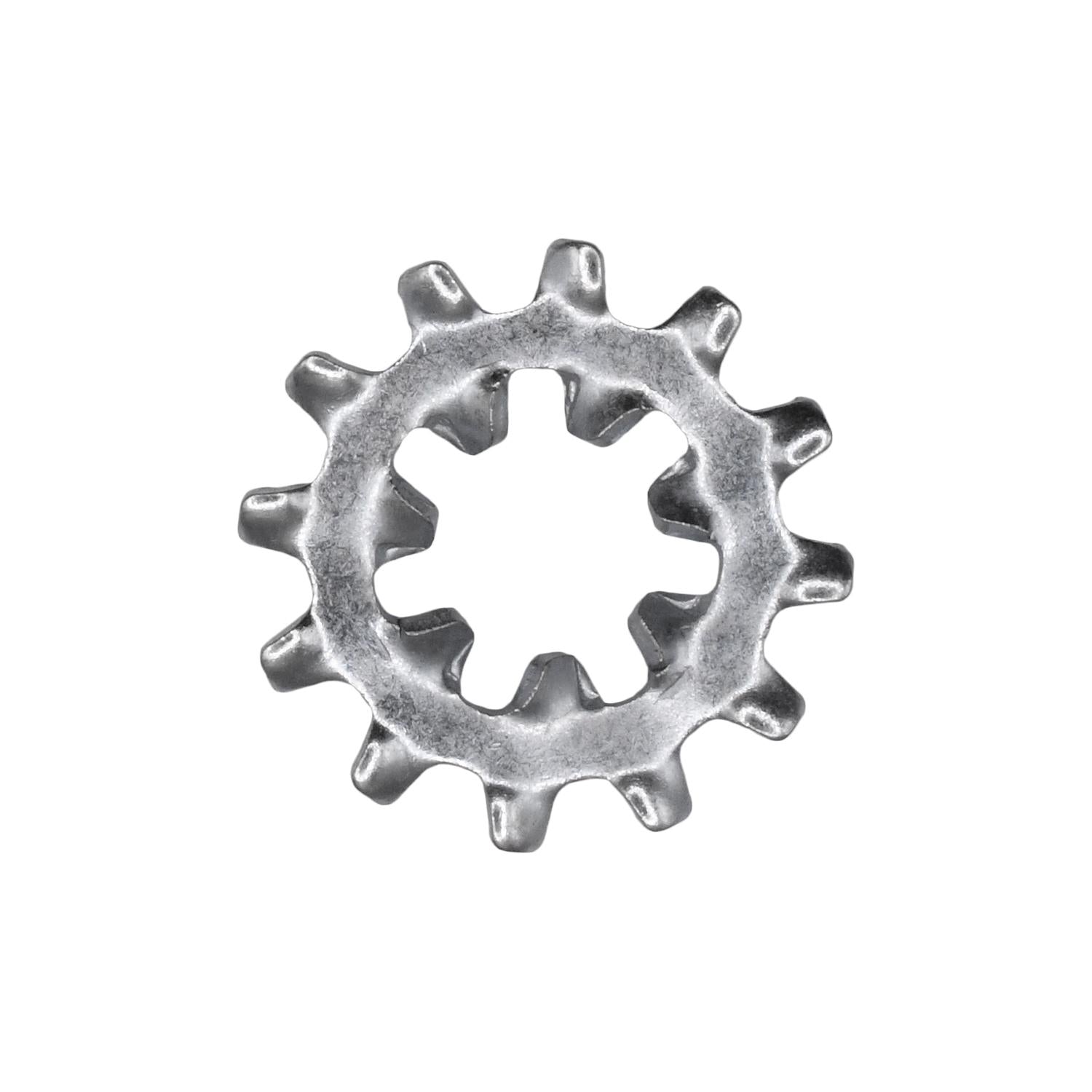 Interior/Exterior Combination Lock Washer 1/4" Zinc