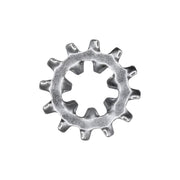 Interior/Exterior Combination Lock Washer 1/4" Zinc