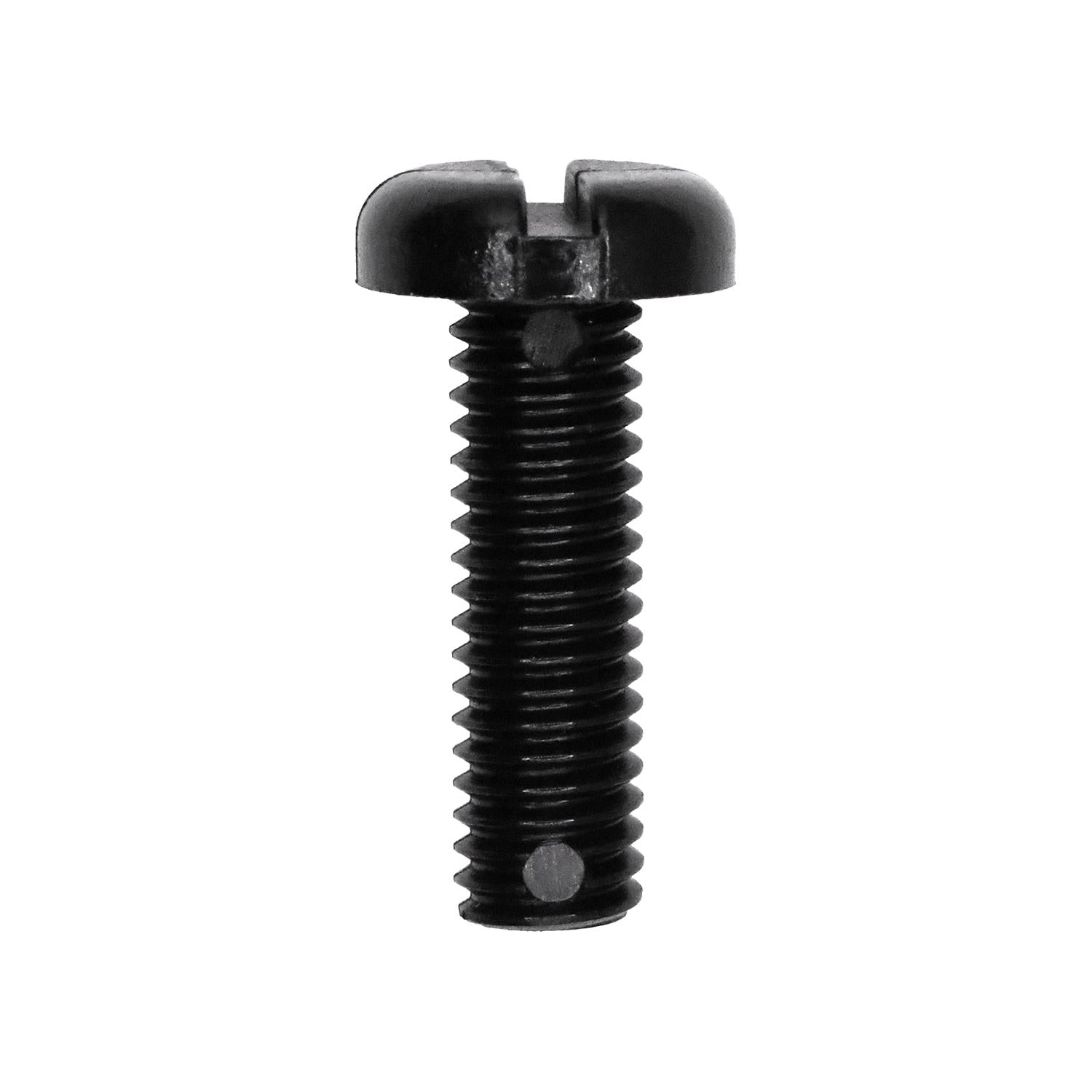 Black Nylon License Plate Screw M6-1.0 x 20mm