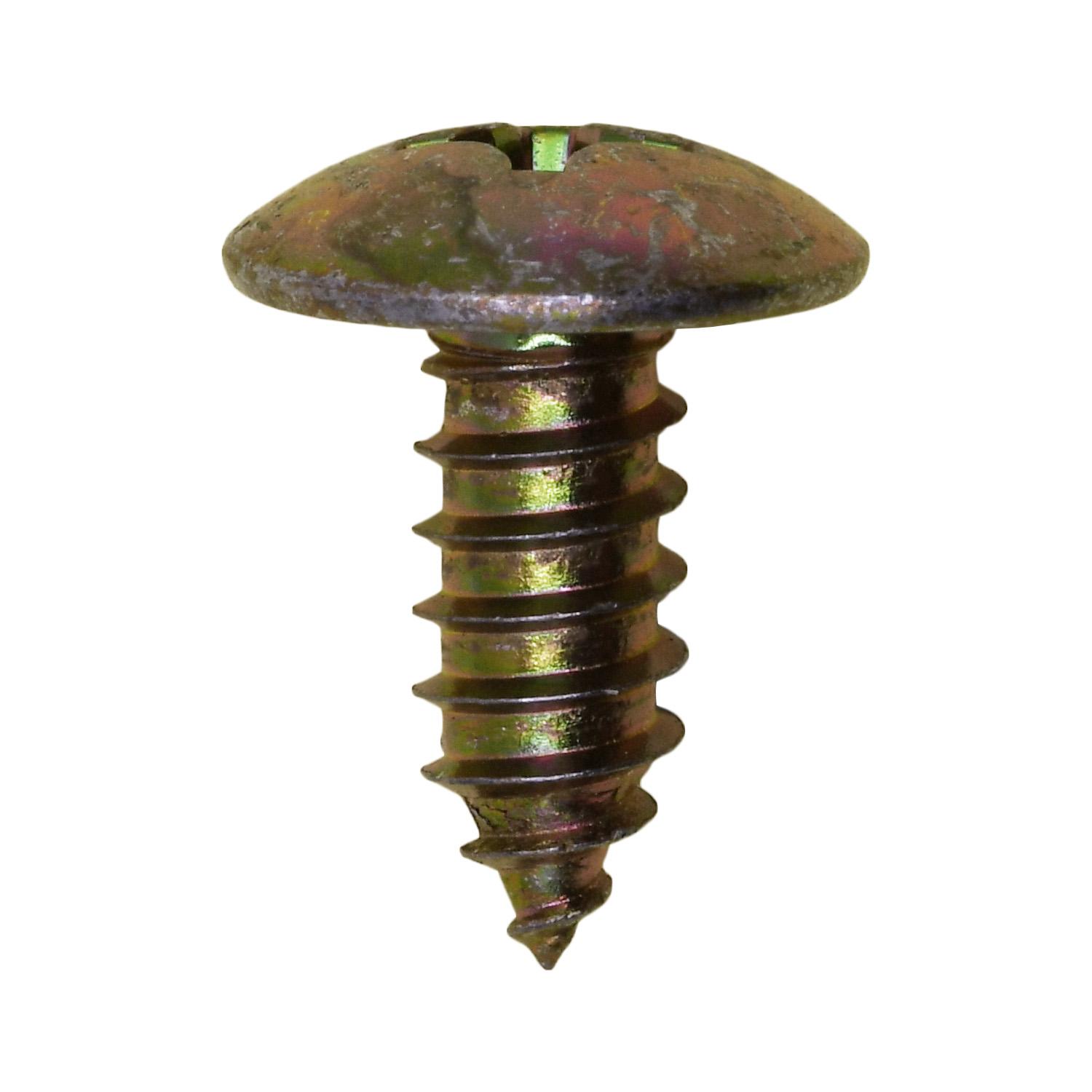 Phillips Truss Head License Plate Screw M6-1.81 x 15mm