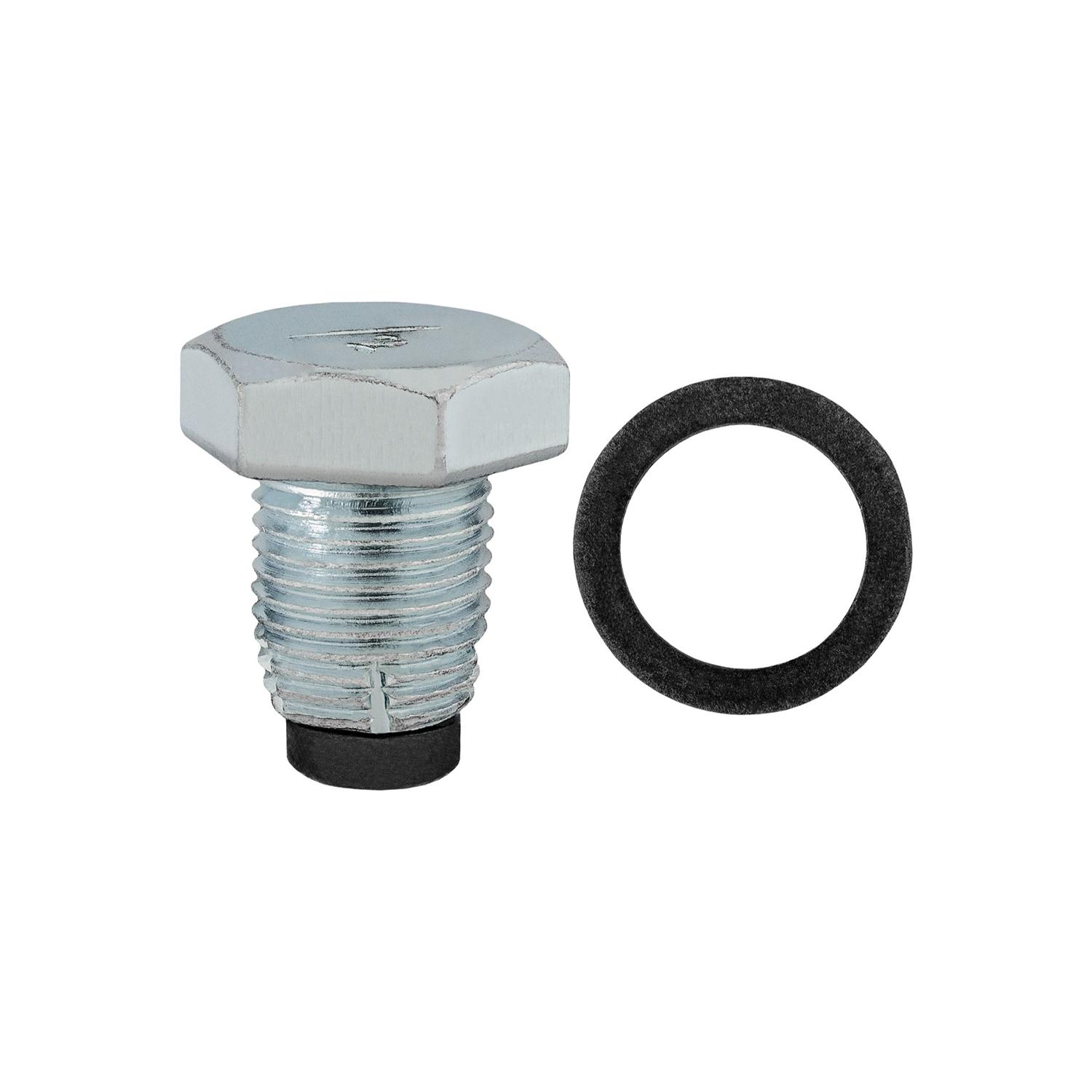 Magnetic Drain Plug 1/2" Single Oversize with Gasket