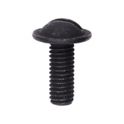 Slotted Washer Head License Plate Screw M6-1.0 x 16mm