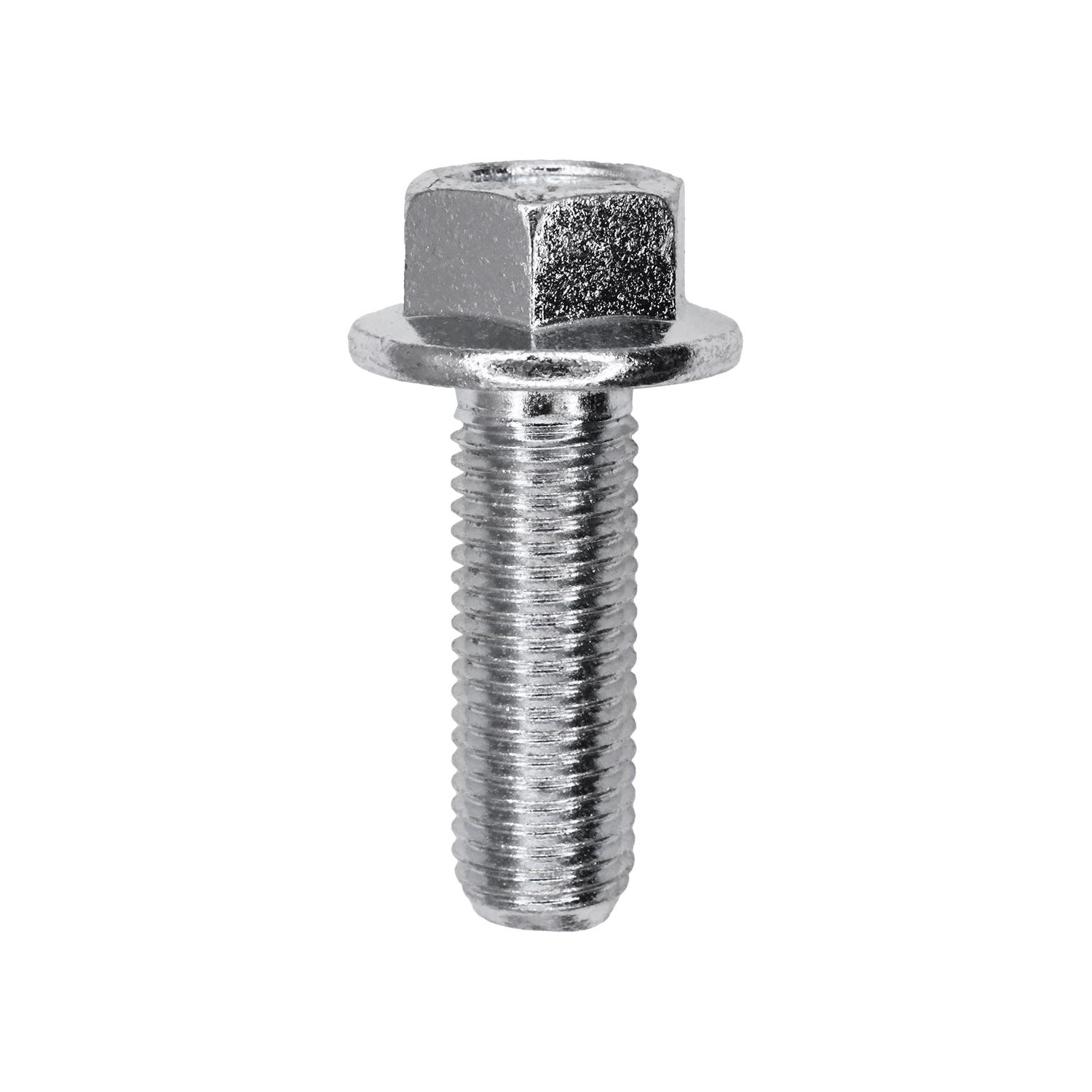 Jis Hex Flange Bolt M10-1.25 x 30mm Zinc