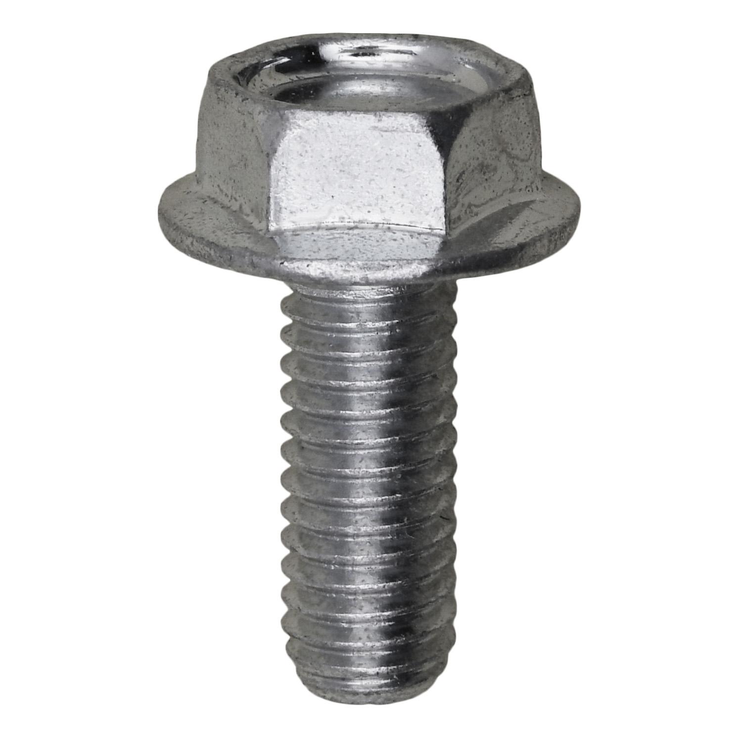 Hex Flange License Plate Screw M6-1.0 x 16mm