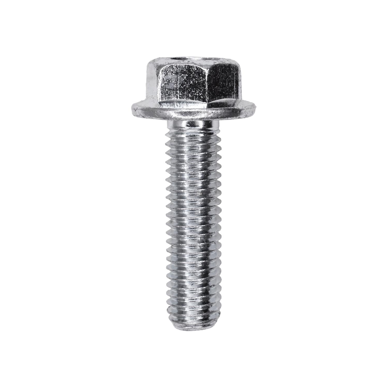 Jis Hex Flange Bolt M8-1.25 x 30mm Zinc