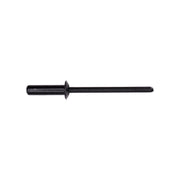 Closed End Rivet 1/8" Diameter 13/64-9/32" Grip Aluminum Black