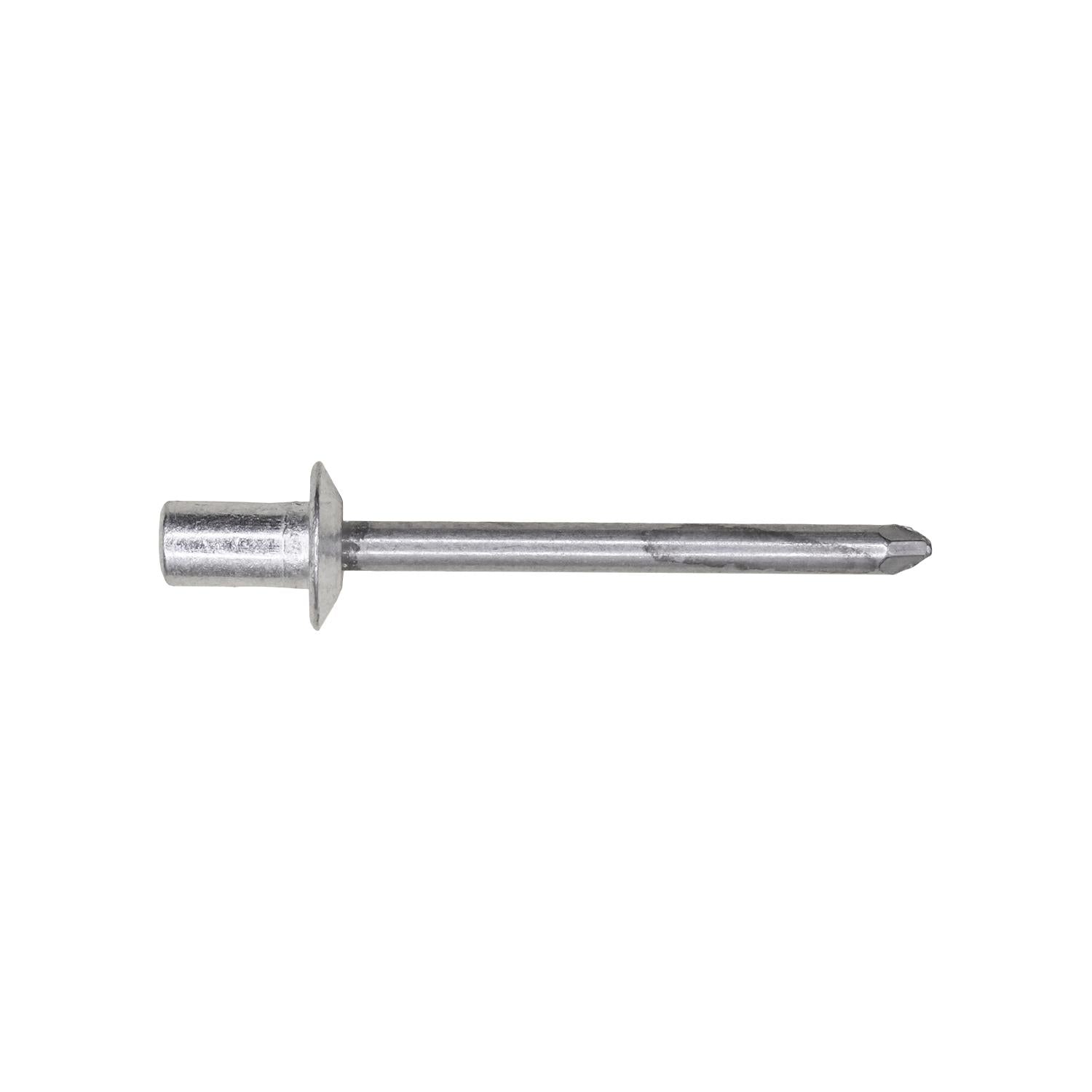 Closed End Rivet 3/16" Diameter 1/16-1/8" Grip Aluminum