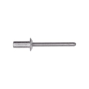 Closed End Rivet 3/16" Diameter 1/8"-1/4" Grip Aluminum