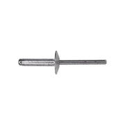 Large Flange Rivet 3/16" Diameter 1/2"-5/8" Grip Aluminum/Steel
